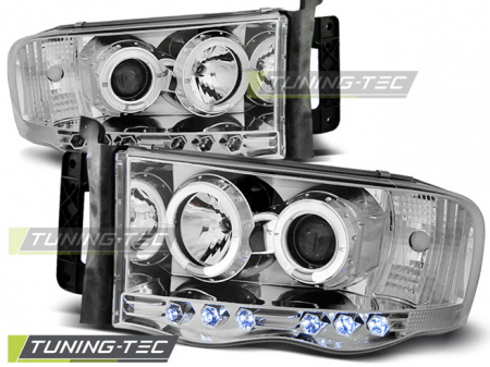 Faruri - Faruri DODGE RAM 02-06 ANGEL EYES CROM