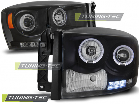 Faruri - Faruri DODGE RAM 06-08 ANGEL EYES NEGRU