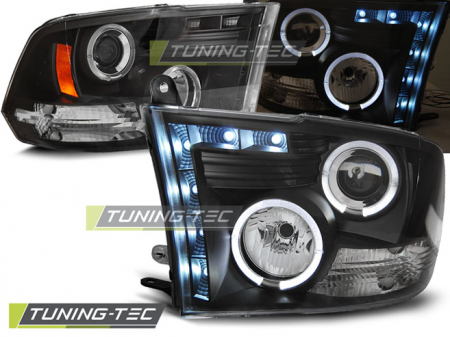 Faruri - Faruri DODGE RAM 09-11 ANGEL EYES NEGRU