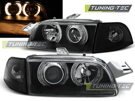 Faruri - Faruri FIAT PUNTO 1 11.93-09.99 ANGEL EYES NEGRU