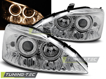 Faruri - Faruri FORD FOCUS 10.98-10.01 ANGEL EYES CROM