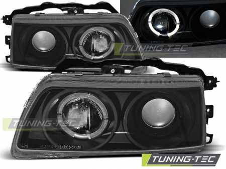 Faruri - Faruri HONDA CRX 09.87-89 ANGEL EYES NEGRU