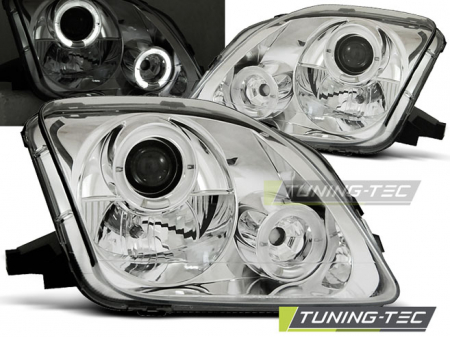 Faruri - Faruri HONDA PRELUDE 02.97-01 ANGEL EYES CROM