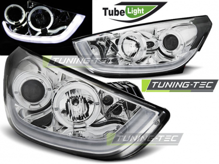 Faruri - Faruri HYUNDAI TUCSON IX35 10-13 CROM TUBE LIGHT