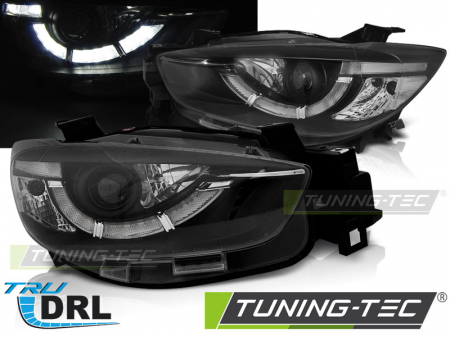 Faruri - Faruri MAZDA CX5 11-15 NEGRU TRUE DRL
