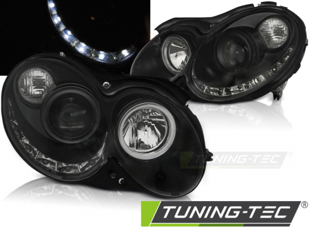 Tuning iluminari - Faruri MERCEDES CLK W209 03-10 DAYLIGHT NEGRU