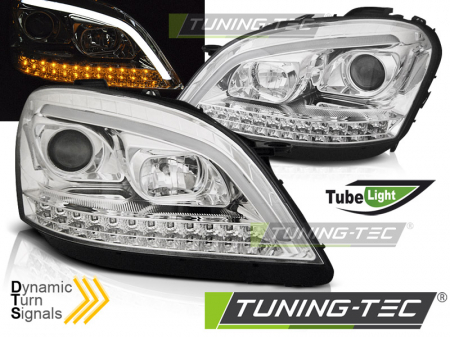 Faruri - Faruri MERCEDES W164 ML M-KLASA 05-07 CHROME LED SEQ