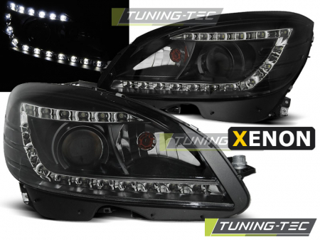 Faruri - Faruri MERCEDES W204 07-10 DAYLIGHT NEGRU D1S