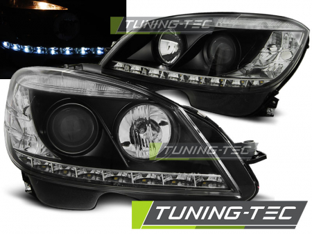 Faruri - Faruri MERCEDES W204 07-10 NEGRU H7