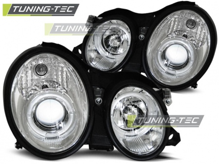 Faruri - Faruri MERCEDES W208 CLK 03.97-04.02 ANGEL EYES CROM
