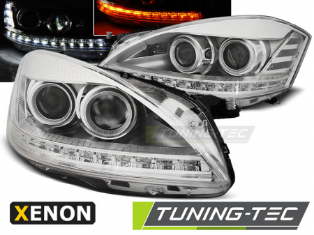 Faruri - Faruri MERCEDES W221 05-09 DAYLIGHT HID CROM