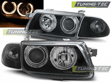 Tuning iluminari - Faruri OPEL ASTRA F 09.94-08.97 ANGEL EYES NEGRU