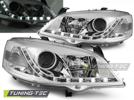 Faruri OPEL ASTRA G 09.97-02.04 DAYLIGHT CROM