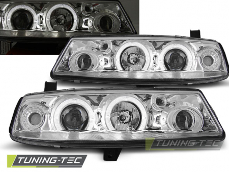 Tuning iluminari - Faruri OPEL CALIBRA 09.90-06.97 ANGEL EYES CROM