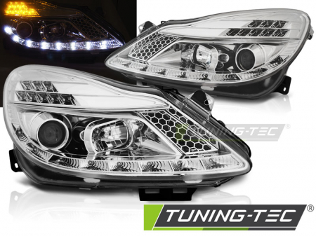 Tuning iluminari - Faruri OPEL CORSA D 04.06-11  DAYLIGHT CROM