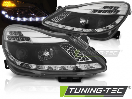 Tuning iluminari - Faruri OPEL CORSA D 04.06-11  DAYLIGHT NEGRU