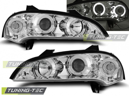 Tuning iluminari - Faruri OPEL TIGRA 09.94-12.00 ANGEL EYES CROM