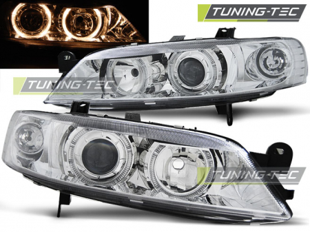 Faruri - Faruri OPEL VECTRA B 99-02 ANGEL EYES CROM