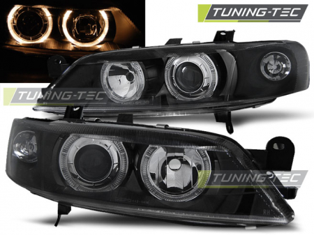Faruri - Faruri OPEL VECTRA B 99-02 ANGEL EYES NEGRU