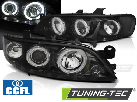 Tuning iluminari - Faruri OPEL VECTRA B 99-03.02 ANGEL EYES CCFL NEGRU