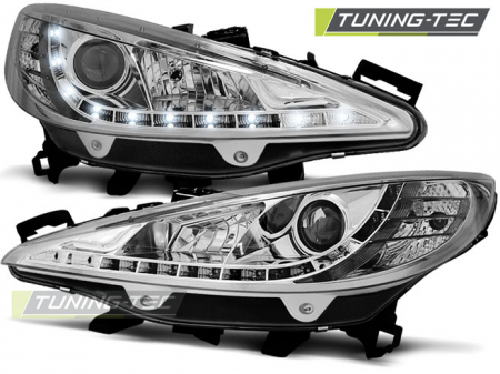 Tuning iluminari - Faruri PEUGEOT 207 05.06-06.12 DAYLIGHT CROM
