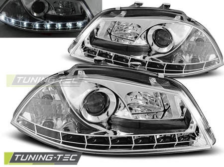 Tuning iluminari - Faruri SEAT IBIZA 6L 04.02-08 DAYLIGHT CROM