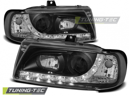 Tuning iluminari - Faruri SEAT IBIZA/CORDOBA/POLO VARIANT, SEDAN 10.93-08.99 DAYLIGHT NEGRU