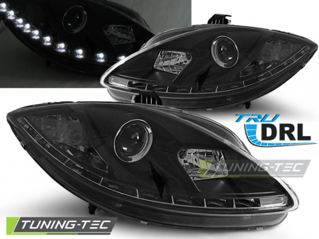 Tuning iluminari - Faruri SEAT LEON ALTEA 09-13 TRU DRL NEGRU
