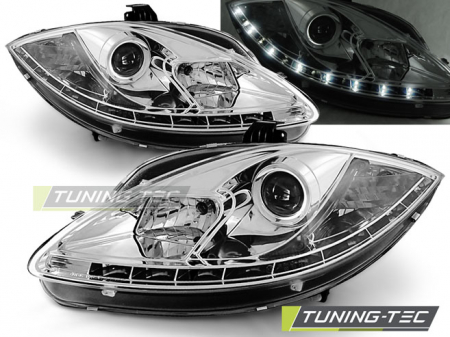 Tuning iluminari - Faruri SEAT LEON ALTEA TOLEDO 06.05-09 DAYLIGHT CROM