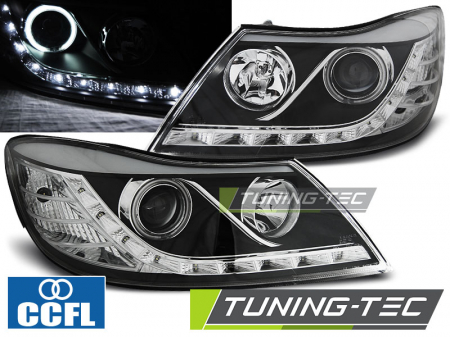 Tuning iluminari - Faruri SKODA OCTAVIA 09-12 DAYLIGHT NEGRU