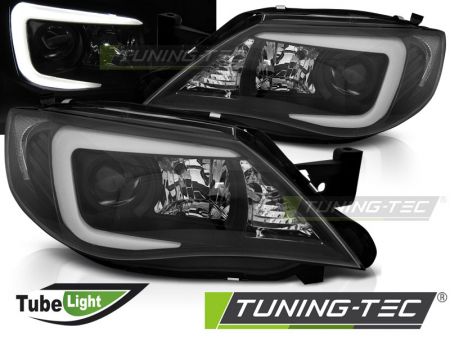 Tuning iluminari - Faruri SUBARU IMPREZA III GH 07-12 TUBE NEGRU