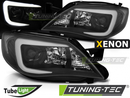 Tuning iluminari - Faruri SUBARU IMPREZA III GH 07-12 TUBE NEGRU HID