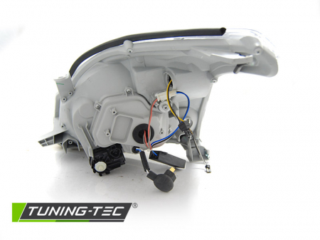 Faruri TOYOTA LAND CRUISER 120 03-09 TUBE LIGHT cu semnalizare dinamica fond negru [3]