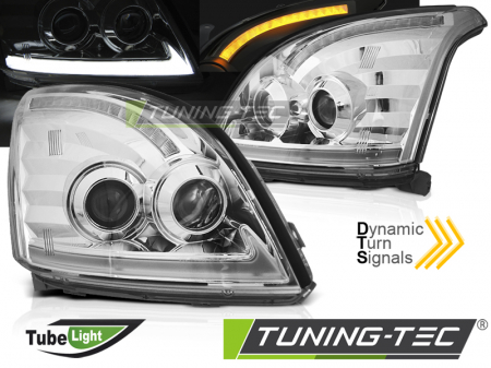 Faruri - Faruri TOYOTA LAND CRUISER 120 03-09 TUBE LIGHT cu semnalizare dnamica