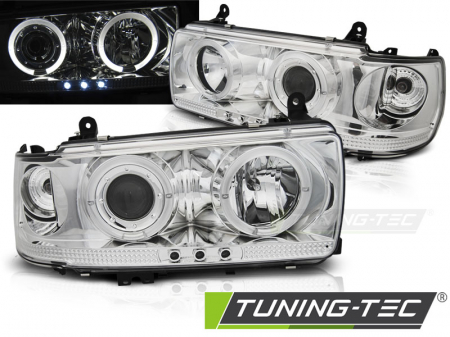 Tuning iluminari - Faruri TOYOTA LAND CRUISER FJ 80 90-97 CROM