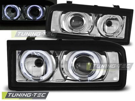 Faruri - Faruri VW CORRADO 88-95 ANGEL EYES CROM