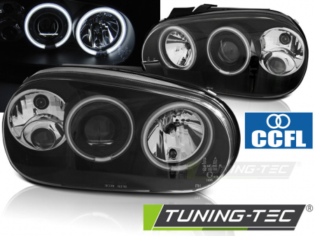 Faruri VW GOLF 4 09.97-09.03 ANGEL EYES CCFL NEGRU