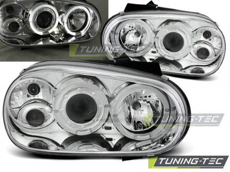 Faruri VW GOLF 4 09.97-09.03 ANGEL EYES CROM