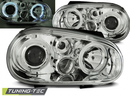 Faruri VW GOLF 4 09.97-09.03 ANGEL EYES CROM