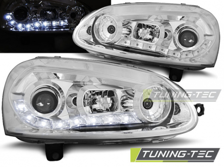 Tuning iluminari - Faruri VW GOLF 5 DAYLIGHT CROM