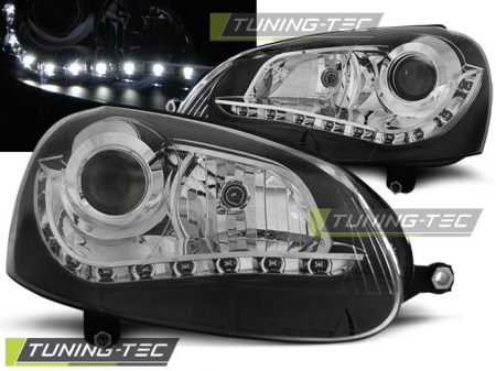 Tuning iluminari - Faruri VW GOLF 5 DAYLIGHT NEGRU