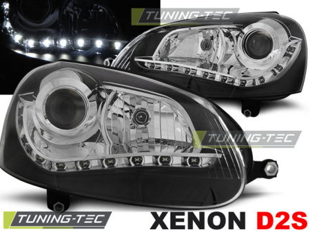 Tuning iluminari - Faruri VW GOLF 5 DAYLIGHT NEGRU XENON