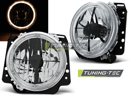 Faruri - Faruri VW GOLF II 2 08.83-08.91 ANGEL EYES CROM CROSS exterioare