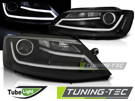 Tuning iluminari - Faruri VW JETTA VI 1.11- TUBE LIGHT NEGRU