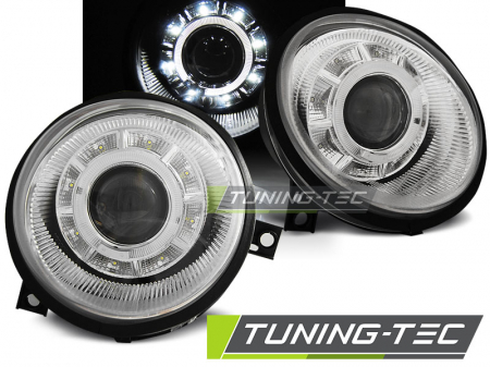 Tuning iluminari - Faruri VW LUPO 98-05  DAYLIGHT CROM