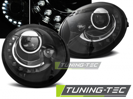 Tuning iluminari - Faruri VW NEW BEETLE 10.98-05.05 LED NEGRU