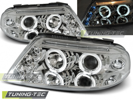Tuning iluminari - Faruri VW PASSAT 3BG 09.00-03.05 ANGEL EYES CROM