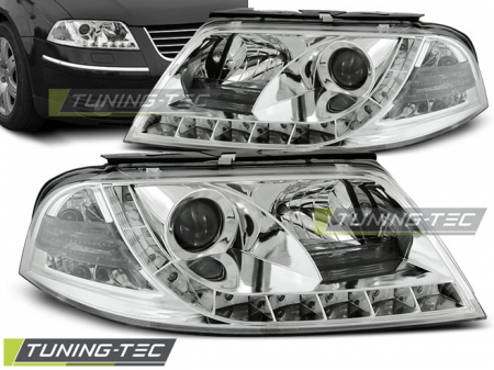 Tuning iluminari - Faruri VW PASSAT 3BG 09.00-03.05 DAYLIGHT CROM