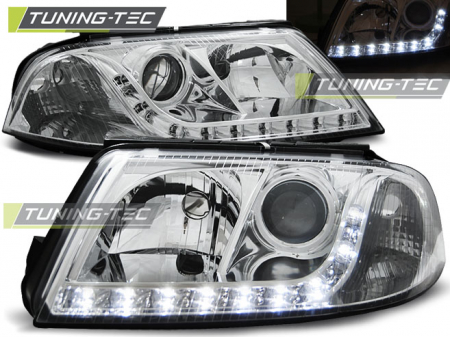 Tuning iluminari - Faruri VW PASSAT 3BG B5 FL 09.00-03.05 DAYLIGHT CROM
