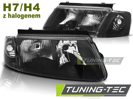 Faruri - Faruri VW PASSAT B5 3B 11.96-08.00 NEGRU HALOGEN
